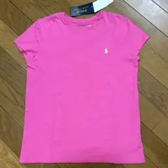 ラルフローレン　ガールズ　コットン ジャージー Ｔシャツタグ付き未使用品