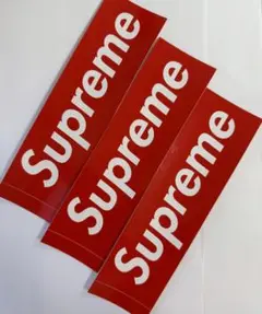 Supreme ステッカー 3枚セット