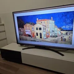 モダン木製テレビ台 黒白ツートン　クアトロ150ローボード