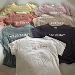 曜日Tシャツセット（7枚）