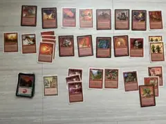 mtg マジック：ザ・ギャザリング 赤カードセット　まとめ売り