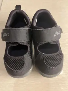 asics ベビーシューズ 14.5cm 黒 サマーシューズ