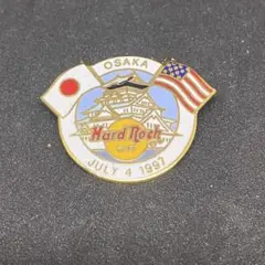 人気★ハードロックカフェ　ピンズ　大阪　難波　大阪城　アメリカ