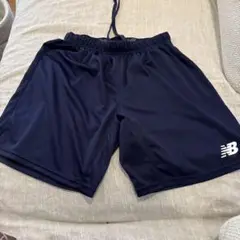 New Balance ネイビー ハーフパンツ M