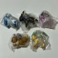 ポケットモンスター つまんでつなげてマスコット13 ガチャ　5種　セット