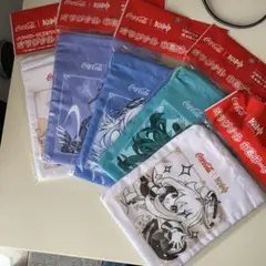Coca-Colaオリジナル中着ポーチ5個セット