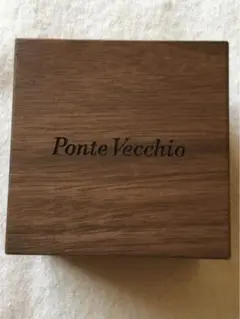 [ 超美品] Ponte Vecchioジュエリーケース木製ボックス