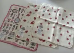⭐︎在庫処分⭐︎日本製　タオルハンカチ3枚セット