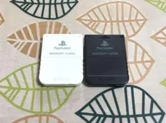 PS1　プレイステーション1用　ソニー純正　メモリーカード 2枚セット