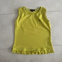 BURBERRY イエロー タンクトップ 120A