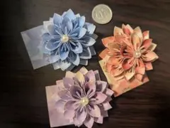 折り紙　花　5個セット