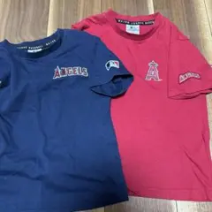 ANGELS Tシャツセット ネイビー レッド　２枚セット　サイズ130