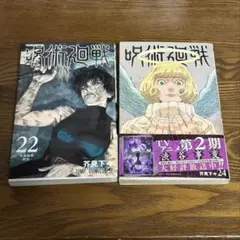 呪術廻戦 22 24巻　２冊セット　匿名配送