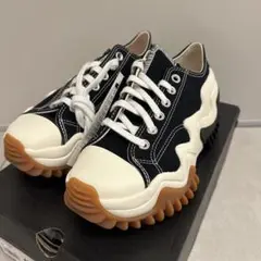 CONVERSE ランスターモーション 24㎝ 黒 ブラック 新品タグ付