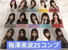 梅澤美波 生写真 25コンプ