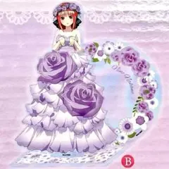 新品未開封 五等分の花嫁＊ オーロラアクリルジオラマ 中野二乃 アクスタ