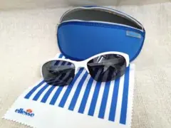【ほぼ新品】ellesse ホワイトフレーム サングラス
