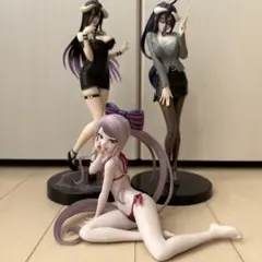 オーバーロード　アルベド　シャルティア　フィギュア　セット　プライズ