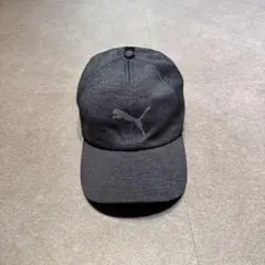 Puma キャップ　帽子　グレー　黒　ランニング　スポーツ