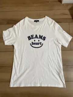 BEAMS HEART スマイリーフェイス Tシャツ XL
