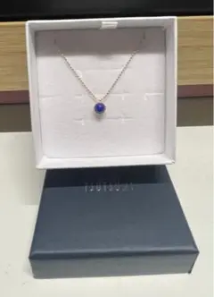K10イエローゴールドラピスラズリネックレス