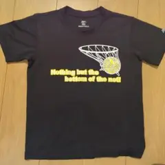バスケTシャツ 黒 140