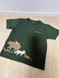 mont-bell 動物柄 Tシャツ 120