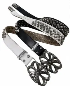 DND4DES metal studs belt　y2k opium