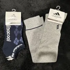 adidas レディース ソックス 22-24 2点セット