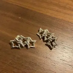 ティファニー トリプルスター イヤリング