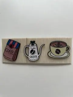 COFFEEピンバッジ 3個セット