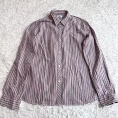 LACOSTE　ラコステ　ストライプ柄　シャツ　42（XL)