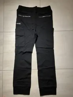 SIDE POCKET EASY PANTS BLACK