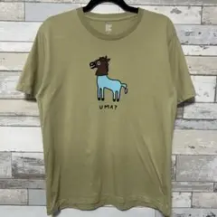 最終値下げ　grianph 馬のイラスト Tシャツ Mサイズ