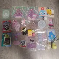 サンリオ　マイメロ　ポムポムプリン　クロミ　キキララ　ばつ丸　けろっぴ　セット