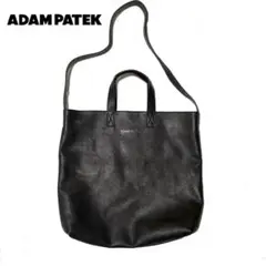 美品⭐️【ADAMPATEK/アダムパテック】レザービッグトートバッグ