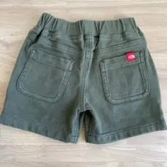 ノースフェイスキッズ　ショートパンツ　半ズボン　90センチ　グリーン　緑