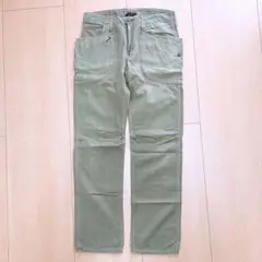 BLUE WAY リネン　綿麻　パンツ　ズボン　L