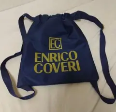【限定半額】ENRICO COVERI エンリココベリ リュックサック ネイビー