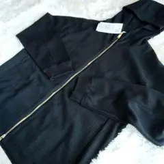 ✨️【新品】TAKEO KIKUCHI ジップアップパーカー　L　ブラック✨️