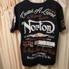 Norton 刺繍プリント Tシャツ