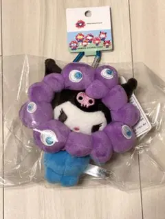 関西万博 クロミ ミャクミャクなりきりぬいぐるみ カラビナ付きキーホルダー