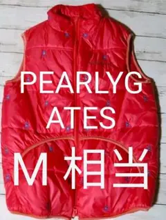 パーリーゲイツ ベスト(M)兎髑髏 ドクロ