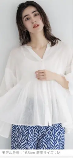 未使用　ブラウス