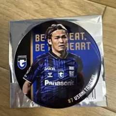 ガンバ大阪　宇佐美貴史選手シークレットデカ缶バッジ