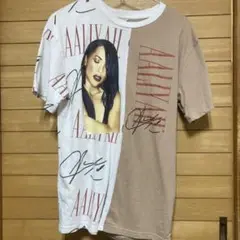 アリーヤ Tシャツ L相当 R&B aaliyah ラップTシャツ
