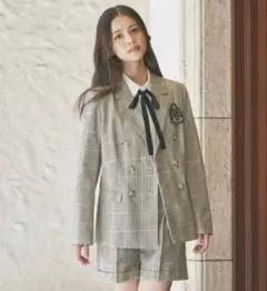 新品タグ付き ラブトキシック 卒服 パンツスーツ M 150cm チェック