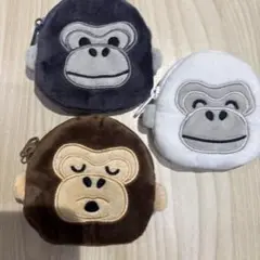 ウホウホゴリラのゴリくん　theポーチ　3個セット