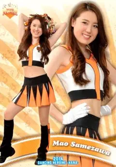 鮫沢真緒 VENUS レギュラーカード BBM 2014 チアリーダー 華
