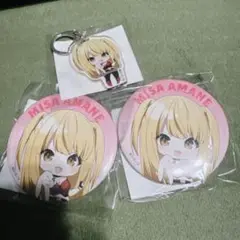 デスノート　くじ引き堂　弥海砂　缶バッジ アクキー ミサミサ